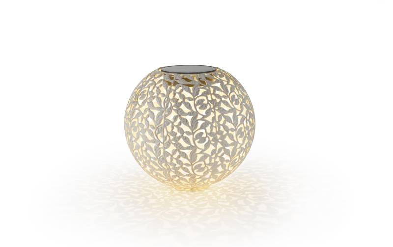 STT LED Gartenleuchte »Ball Solar Antic 30 cm Weiss« von STT