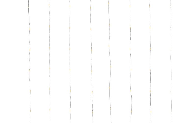 STT LED-Lichtervorhang »Lichtervorhang Angel Hair Curtain«, 256 St.-flammig von STT