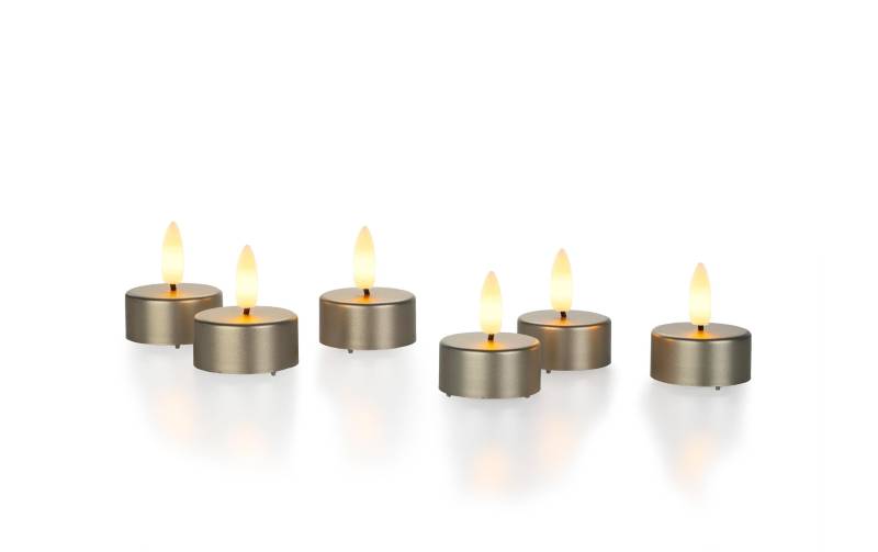 STT Teelicht »Set 6er Set 45110 cm, Taupe« von STT