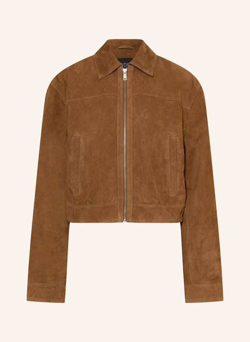 Studio Ar Lederjacke Sue braun von STUDIO AR