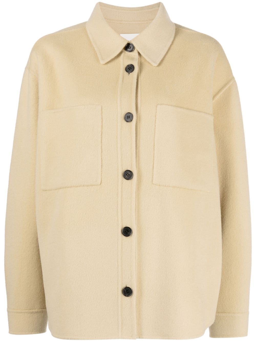 STUDIO TOMBOY button-up wool shirt jacket - Neutrals von STUDIO TOMBOY