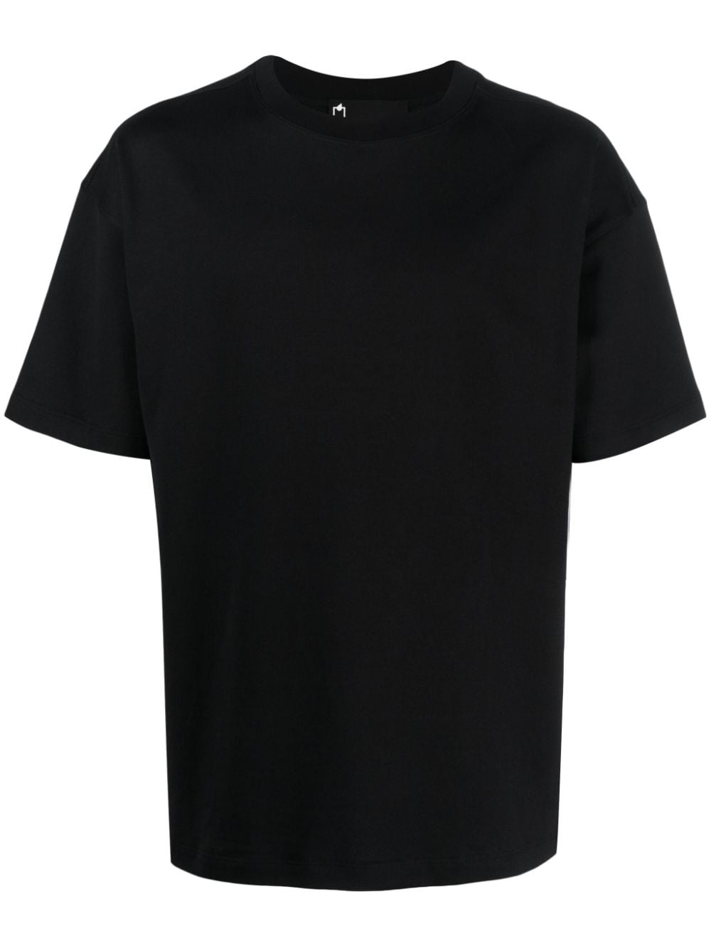STYLAND crew-neck organic cotton T-shirt - Black