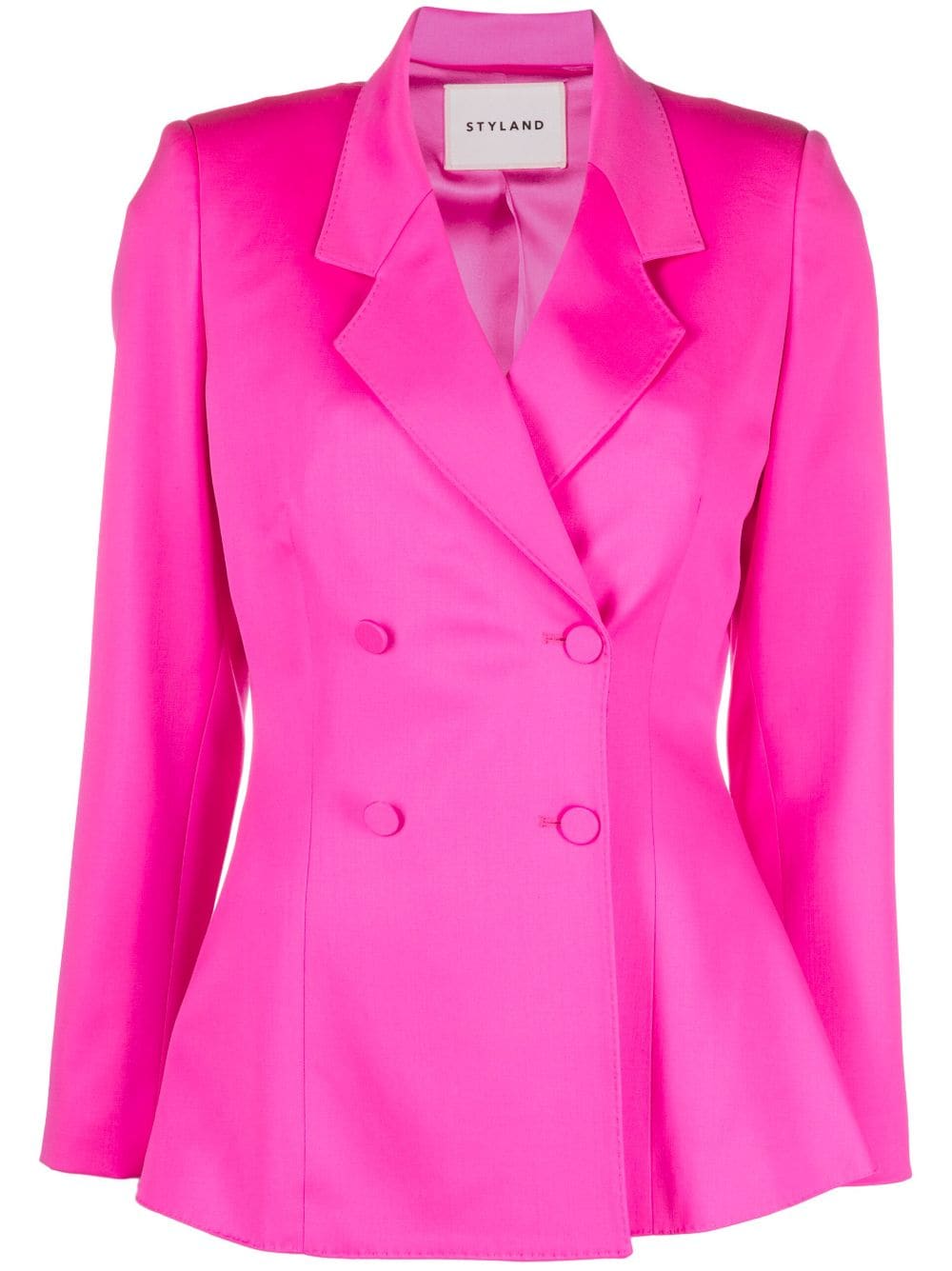 STYLAND double-breasted fitted blazer - Pink von STYLAND