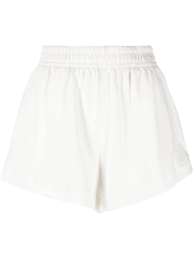 STYLAND high-waisted organic-cotton shorts - White von STYLAND