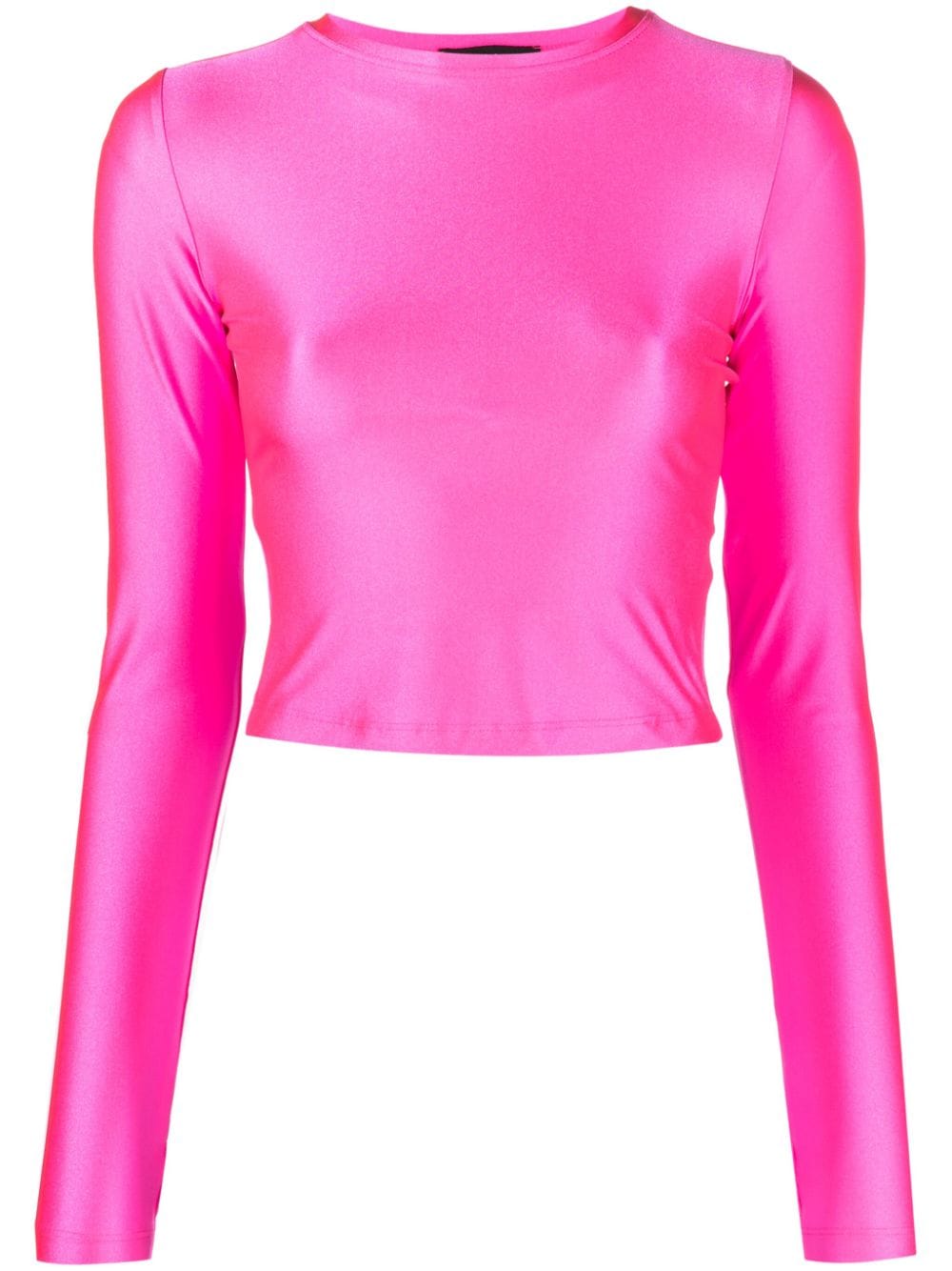STYLAND long-sleeve cropped T-shirt - Pink von STYLAND