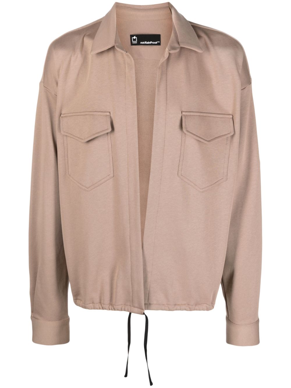 STYLAND open-front drop-shoulder jacket - Neutrals von STYLAND