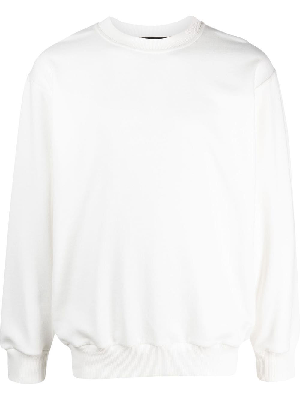 STYLAND x notRainProof crew-neck organic cotton sweatshirt - White von STYLAND