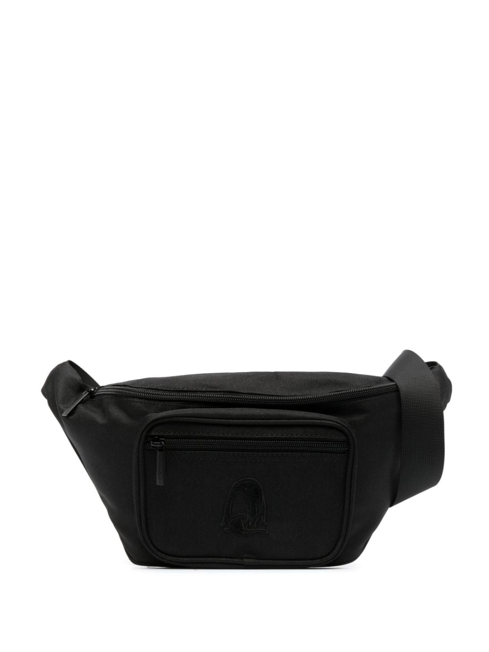 STYLAND x notRainProof patch-detail belt bag - Black von STYLAND