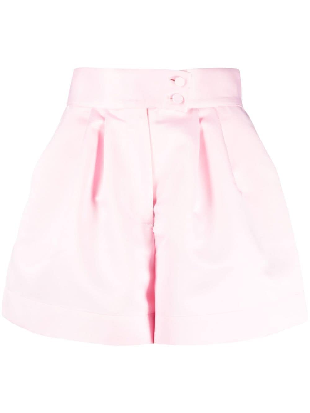 STYLAND satin-finish mini shorts - Pink von STYLAND