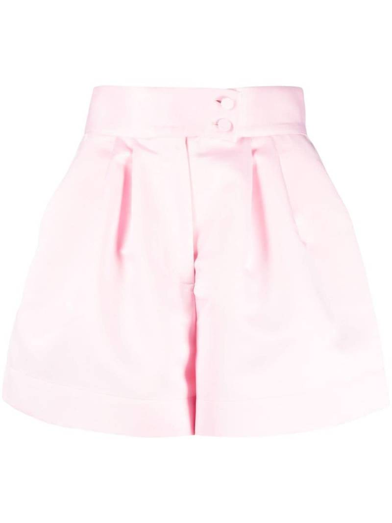 STYLAND satin-finish mini shorts - Pink von STYLAND