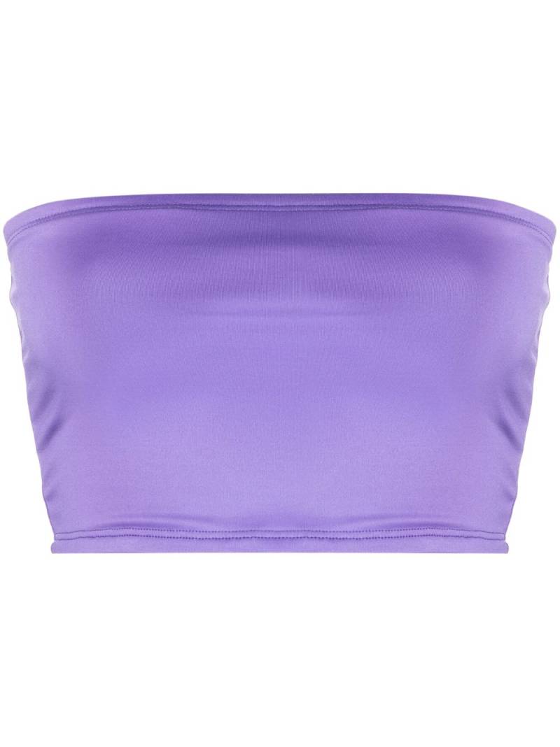 STYLAND stretch bandeau top - Purple von STYLAND