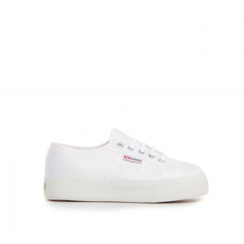 2730 Cotu Semi Plateau-38 Herren Weiss 38 von SUPERGA