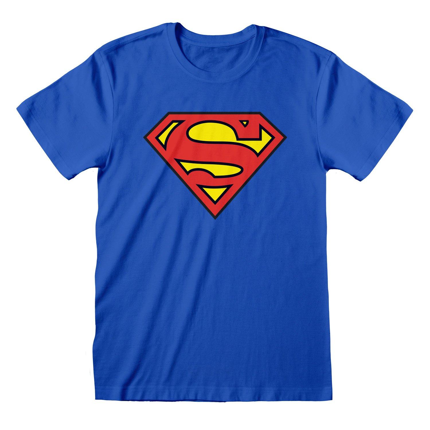Tshirt Damen Blau XL von SUPERMAN