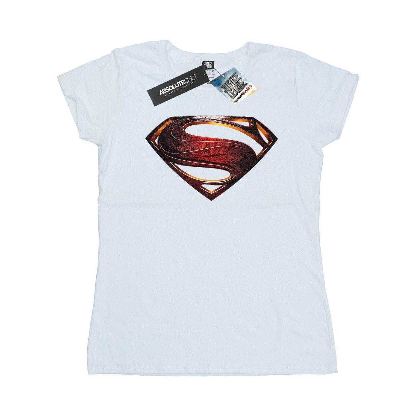 Tshirt Damen Weiss L von SUPERMAN