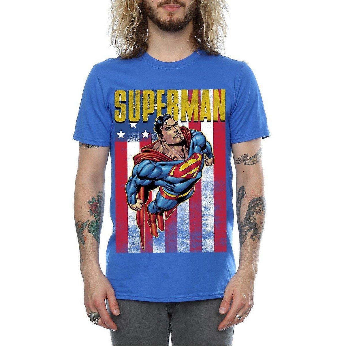 Tshirt Herren Königsblau 3XL von SUPERMAN