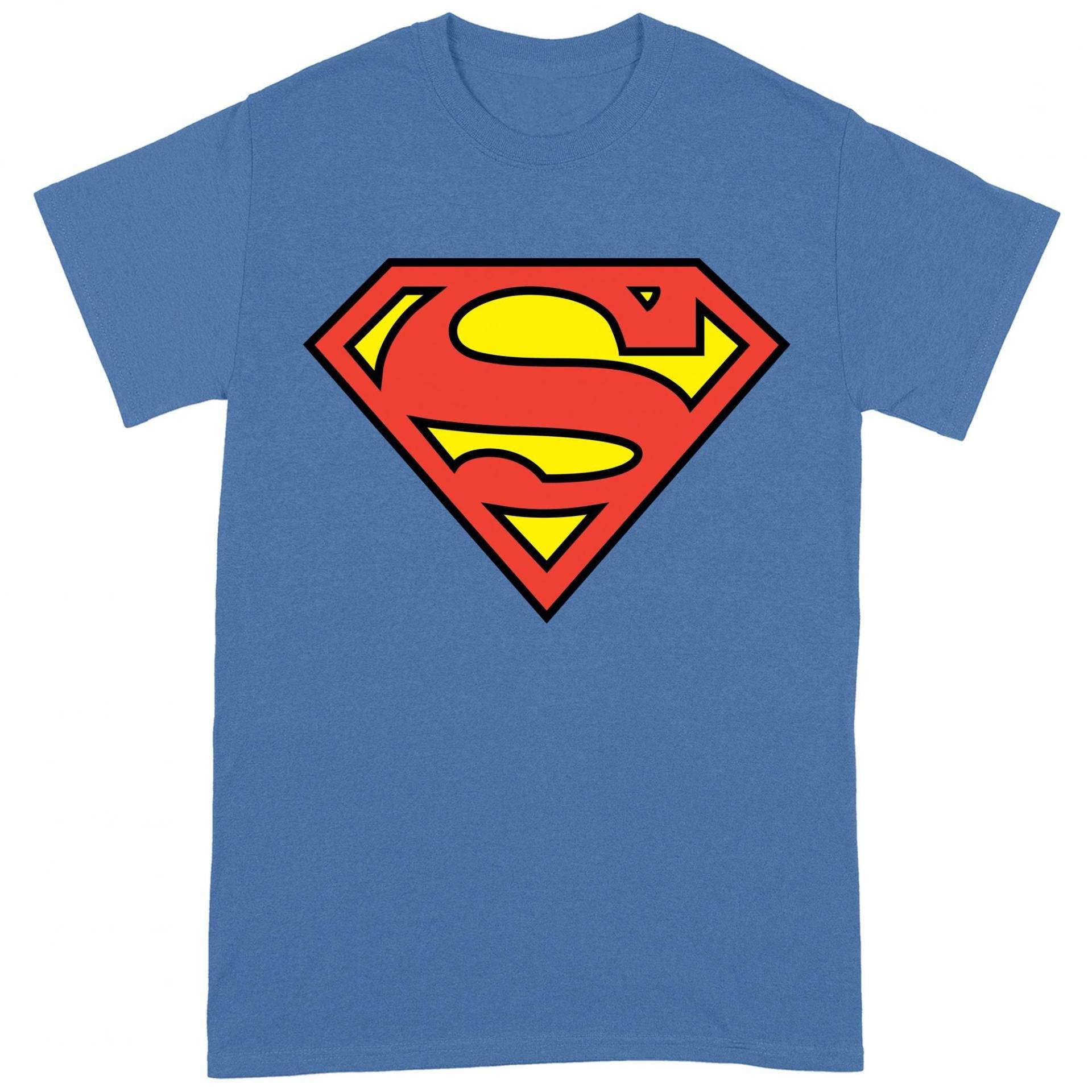 Tshirt Herren Königsblau M von SUPERMAN