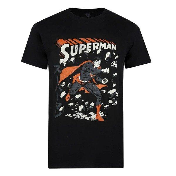 Tshirt Herren Schwarz S von SUPERMAN