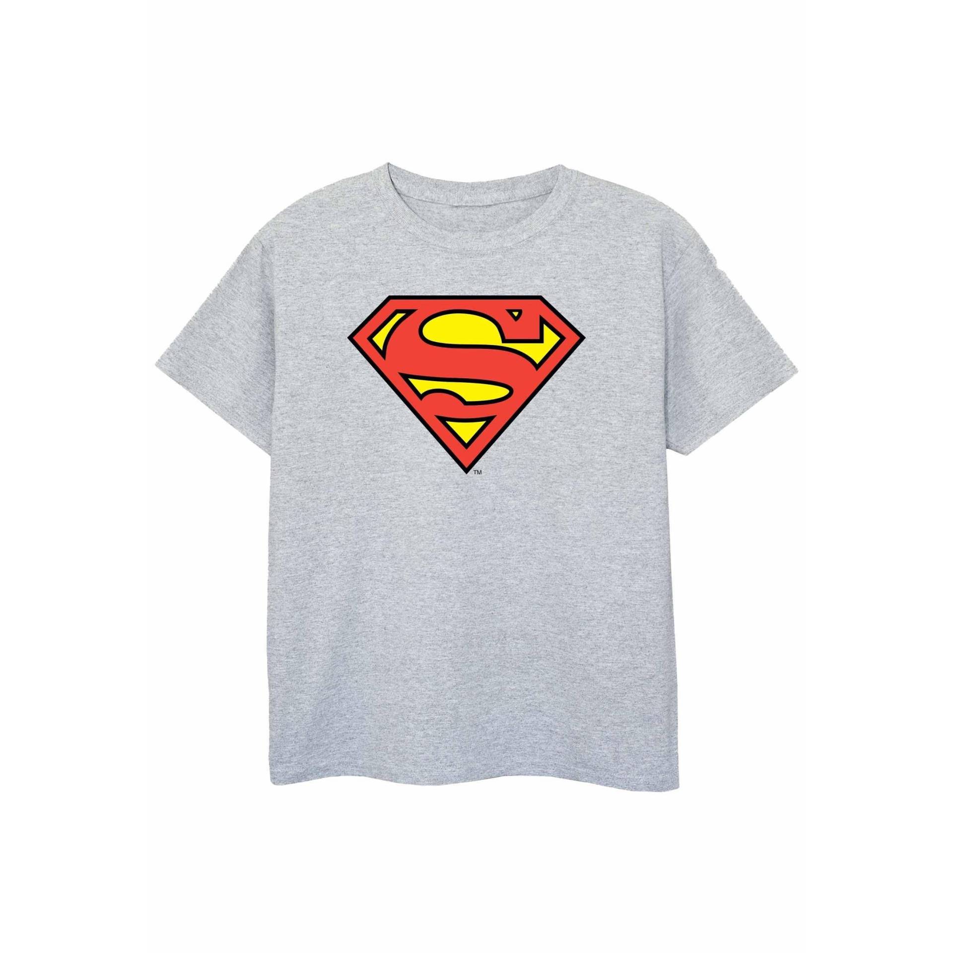 Tshirt Mädchen Grau 116 von SUPERMAN