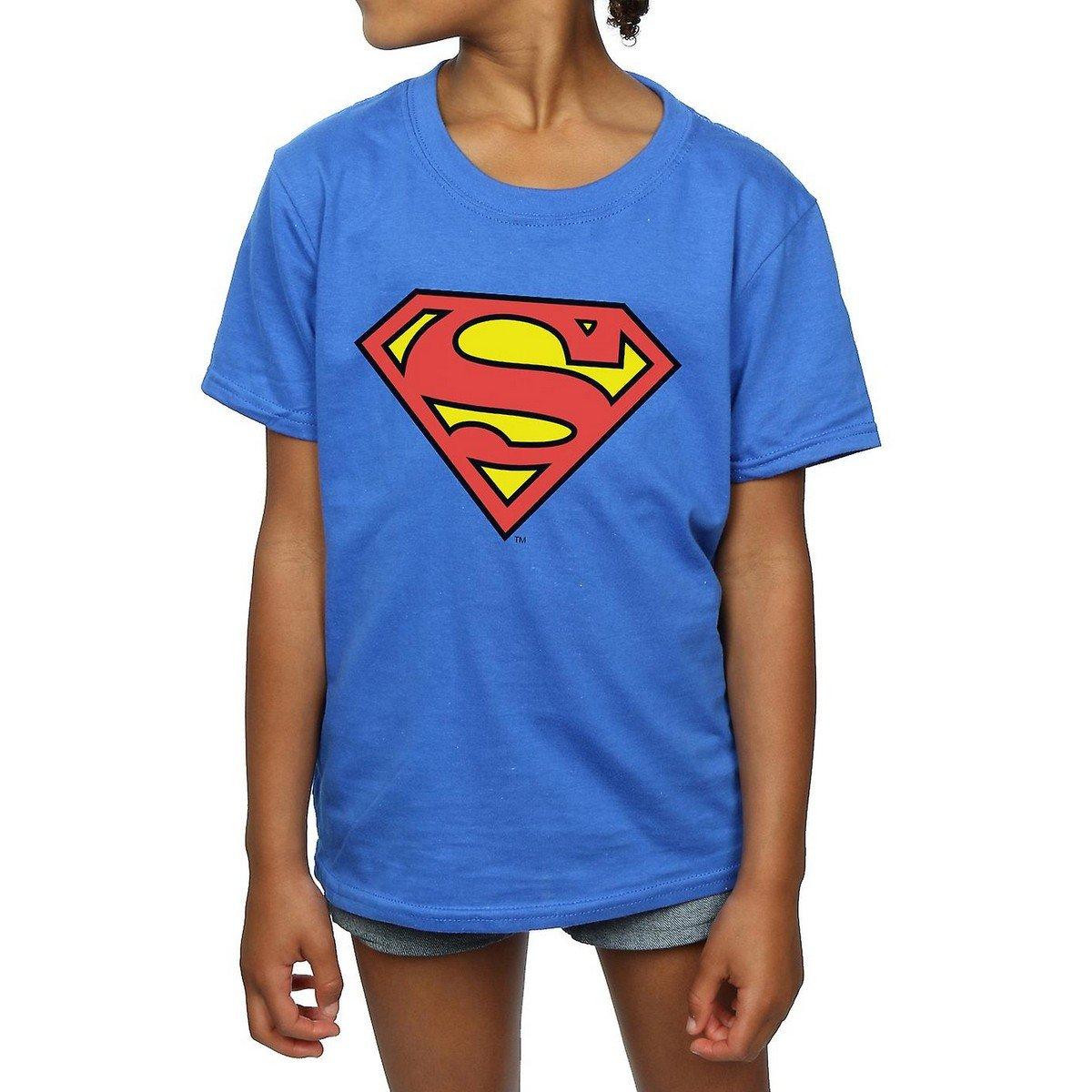 Tshirt Mädchen Königsblau 116 von SUPERMAN