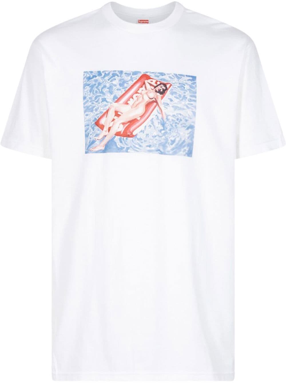 Supreme Float print crew-neck T-shirt - White von Supreme