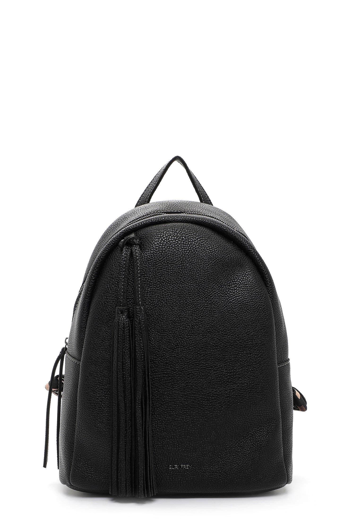 Rucksack Kiky Damen Schwarz ONE SIZE von SURI FREY