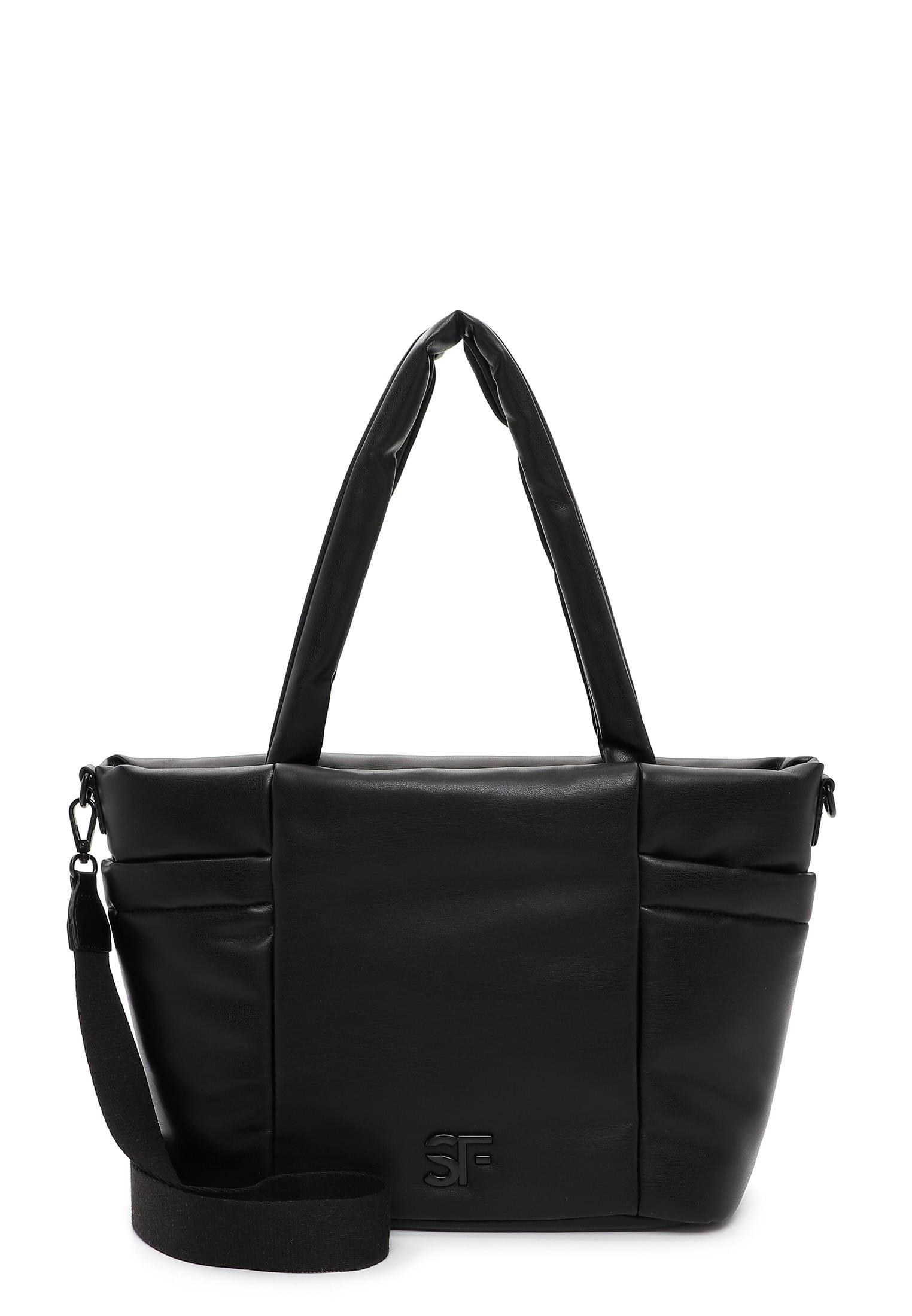 Shopper Baggy Damen Schwarz ONE SIZE von SURI FREY