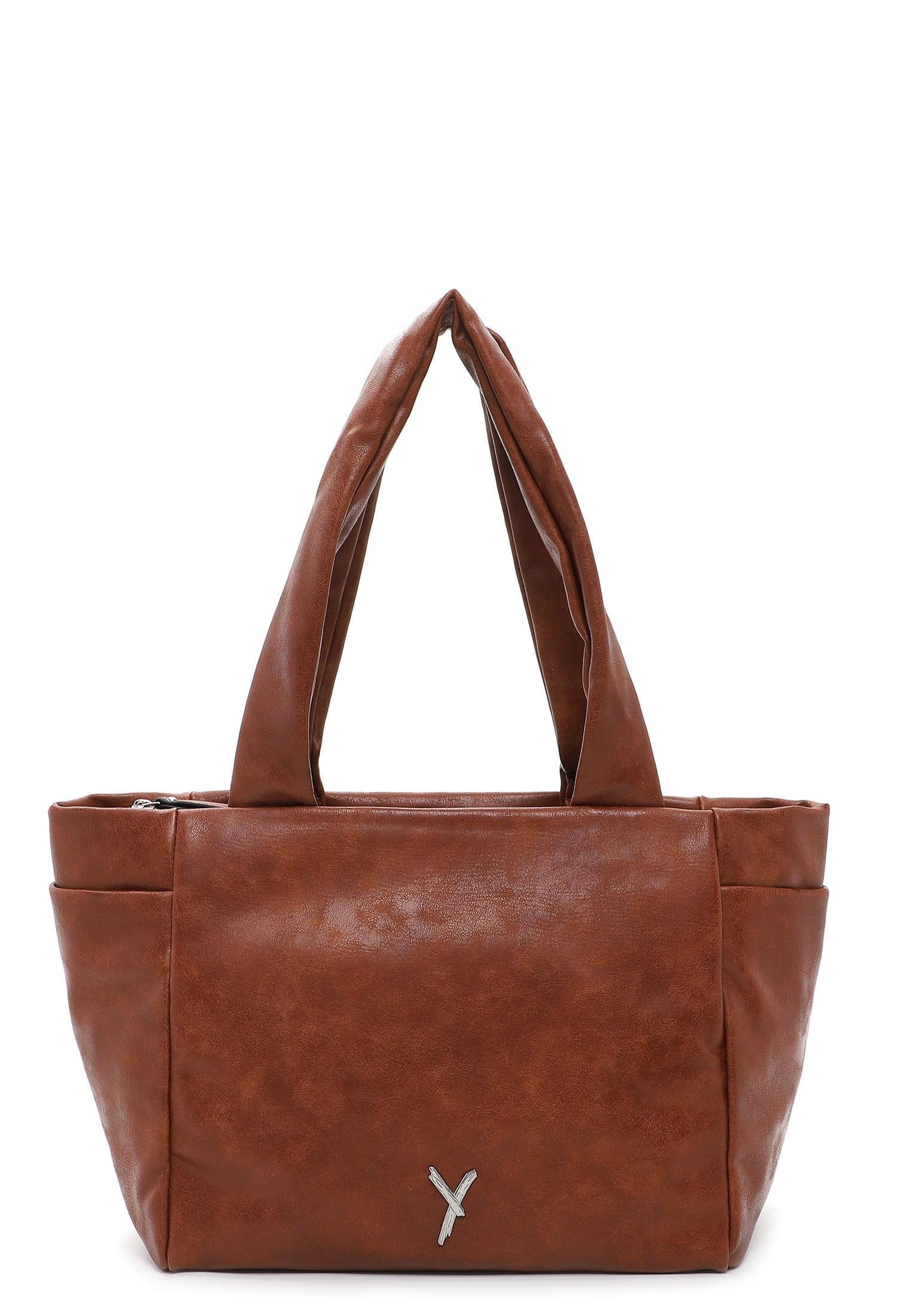 Shopper Gracey Damen Cognac ONE SIZE von SURI FREY