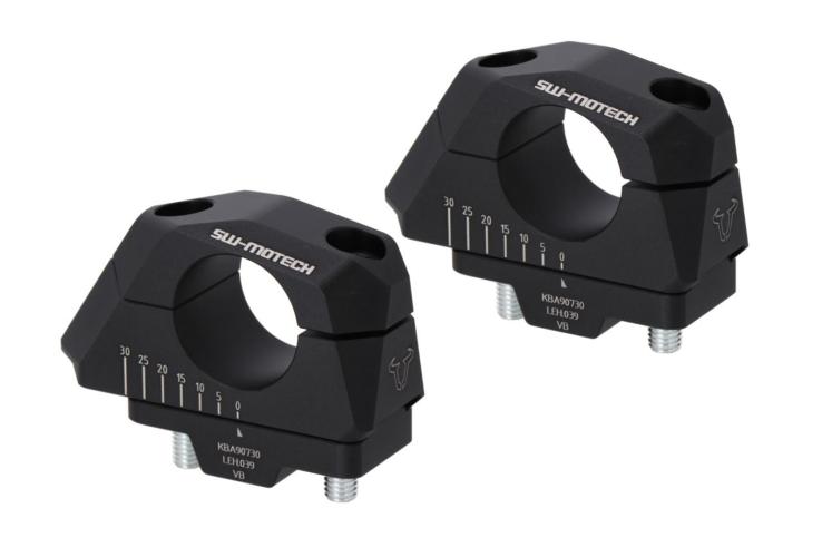 SW-MOTECH Variable Lenkerverlegung 22 mm - schwarz von SW-MOTECH