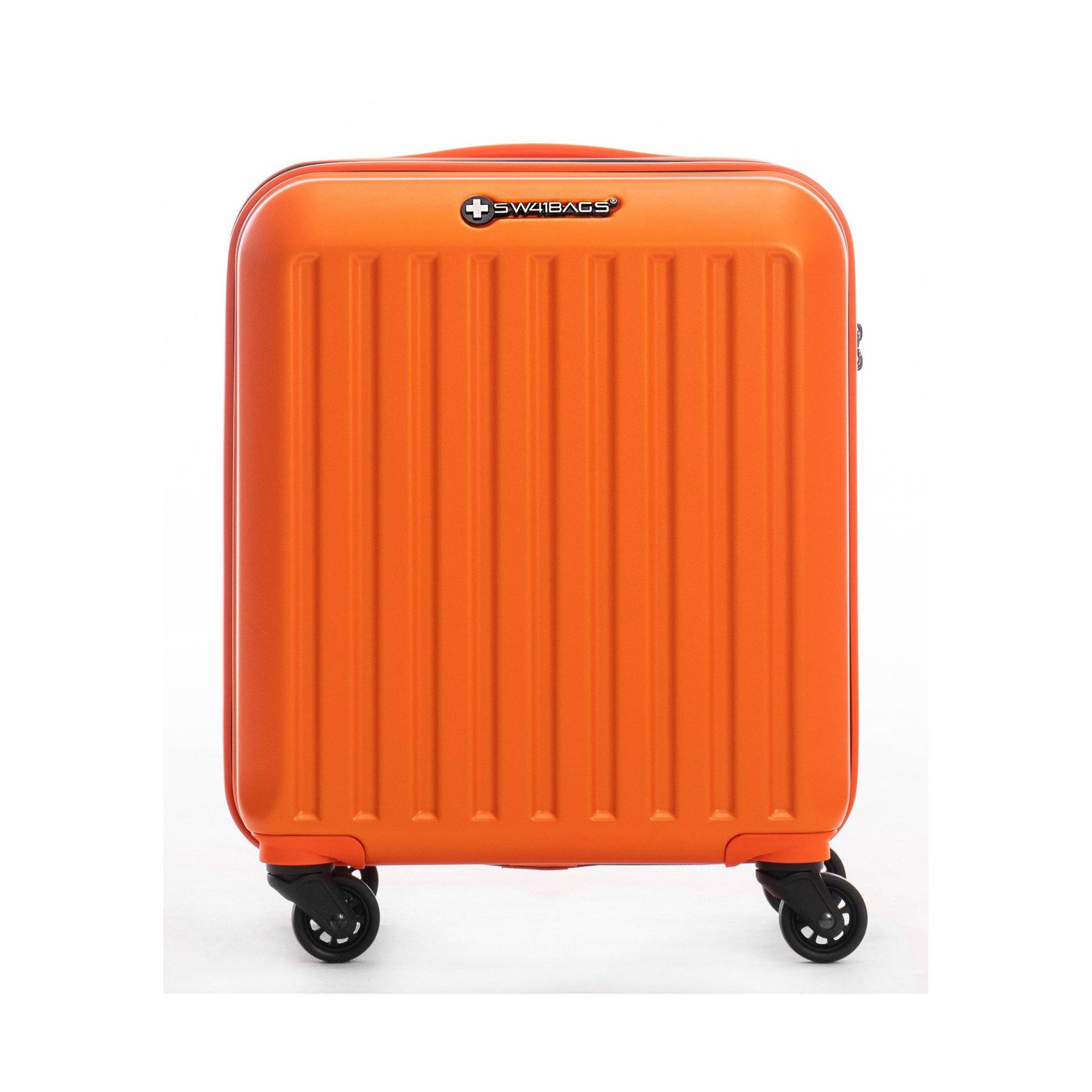 Hartschalenkoffer, Spinner Unisex Orange 45cm von SWISS BAG COMPANY