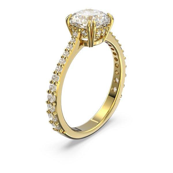 Ring Damen Goldfarben 52 von SWAROVSKI