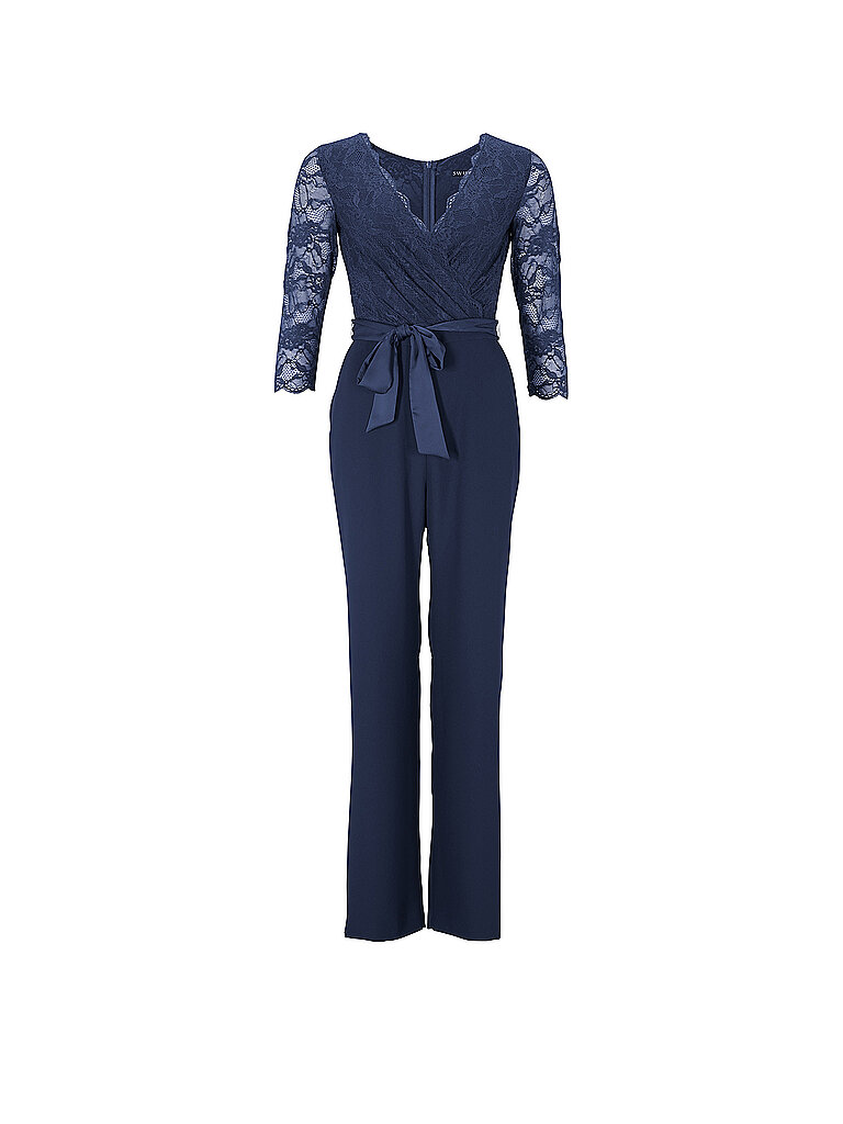 SWING Jumpsuit dunkelblau | 38 von SWING