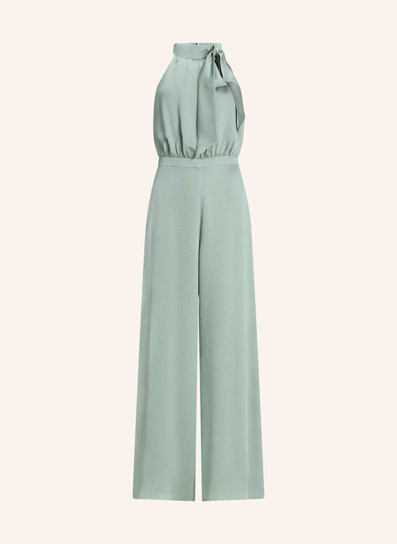Swing Jumpsuit Aus Satin Mit Schluppe gruen von SWING
