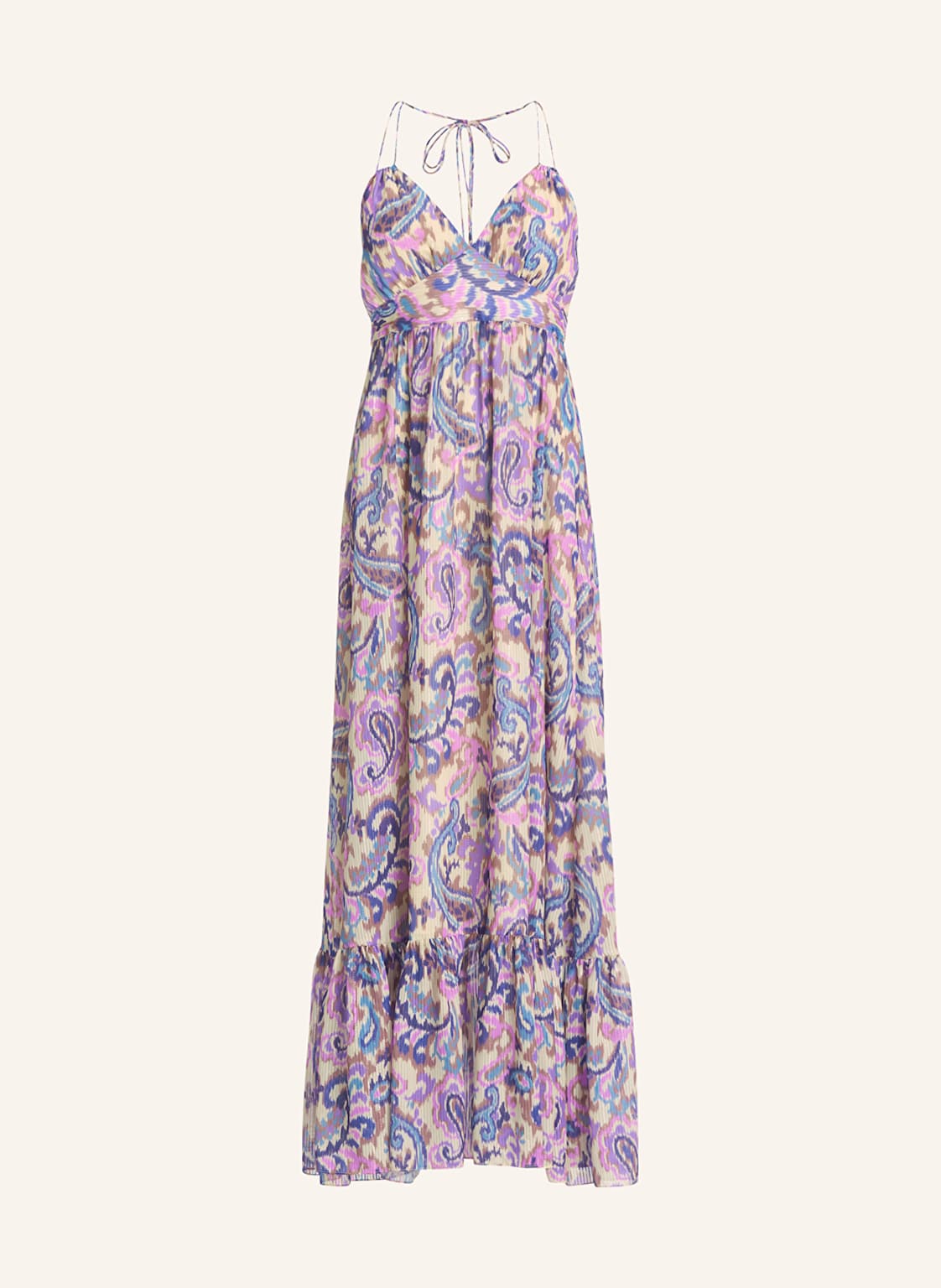 Swing Kleid Mit Glitzergarn blau von SWING