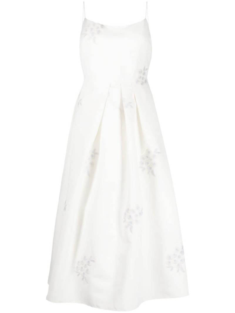 Sachin & Babi Audra floral-embroidered dress - White von Sachin & Babi