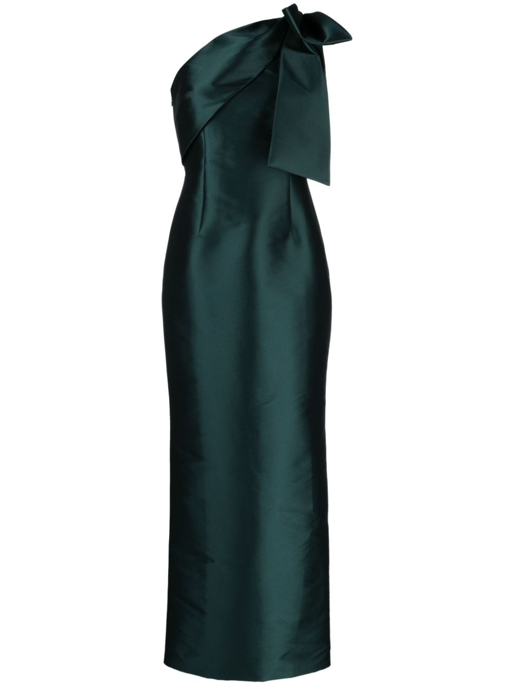 Sachin & Babi Bonnie satin-finish gown - Green von Sachin & Babi