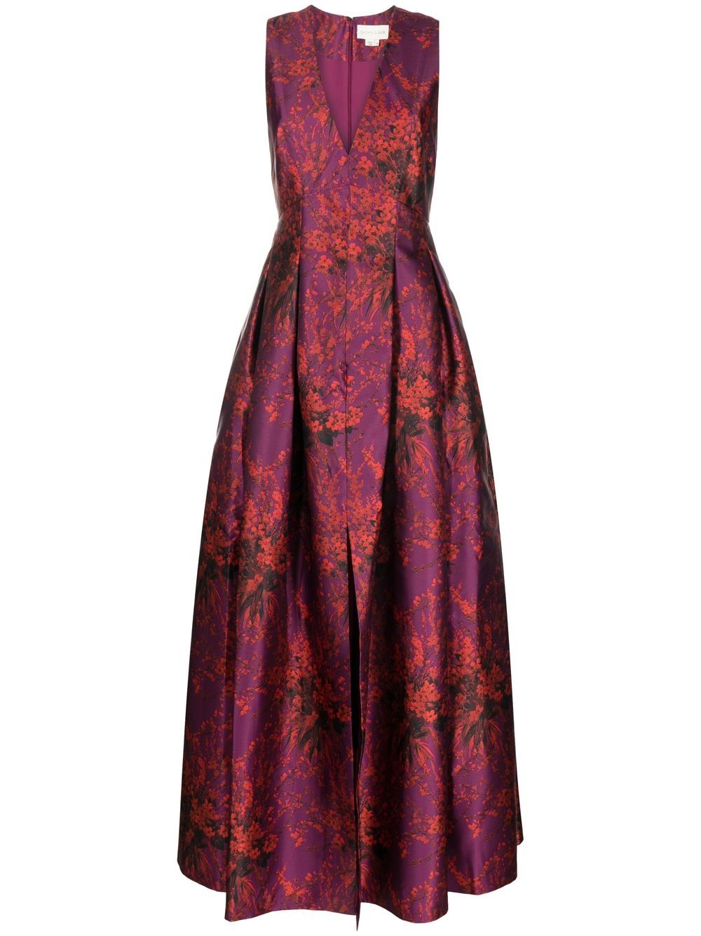 Sachin & Babi Brooke floral-print evening dress - Purple von Sachin & Babi