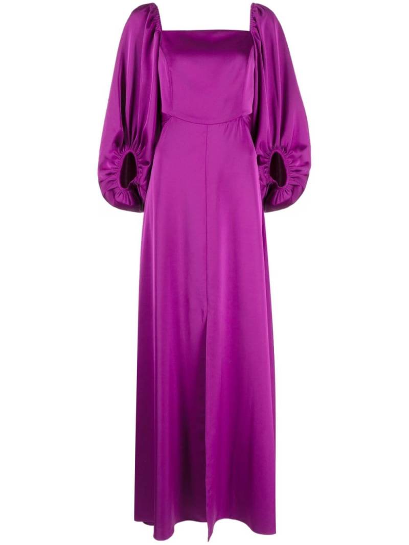 Sachin & Babi Bryant square-neck gown - Purple von Sachin & Babi