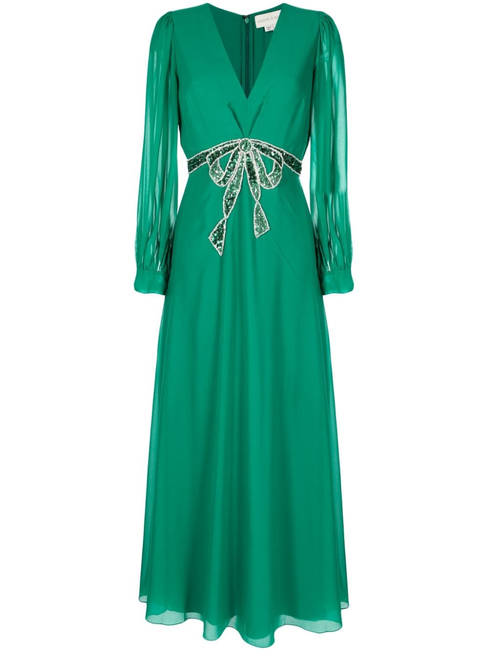 Sachin & Babi Ramsey sequin-embellished gown - Green von Sachin & Babi