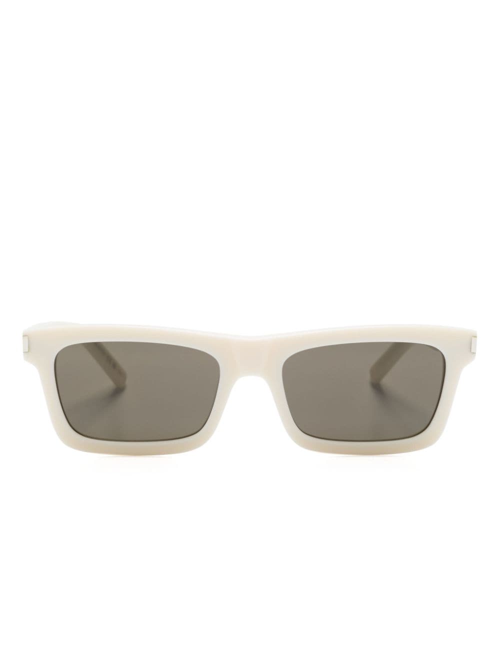 Saint Laurent Eyewear Betty square-frame sunglasses - Neutrals von Saint Laurent Eyewear