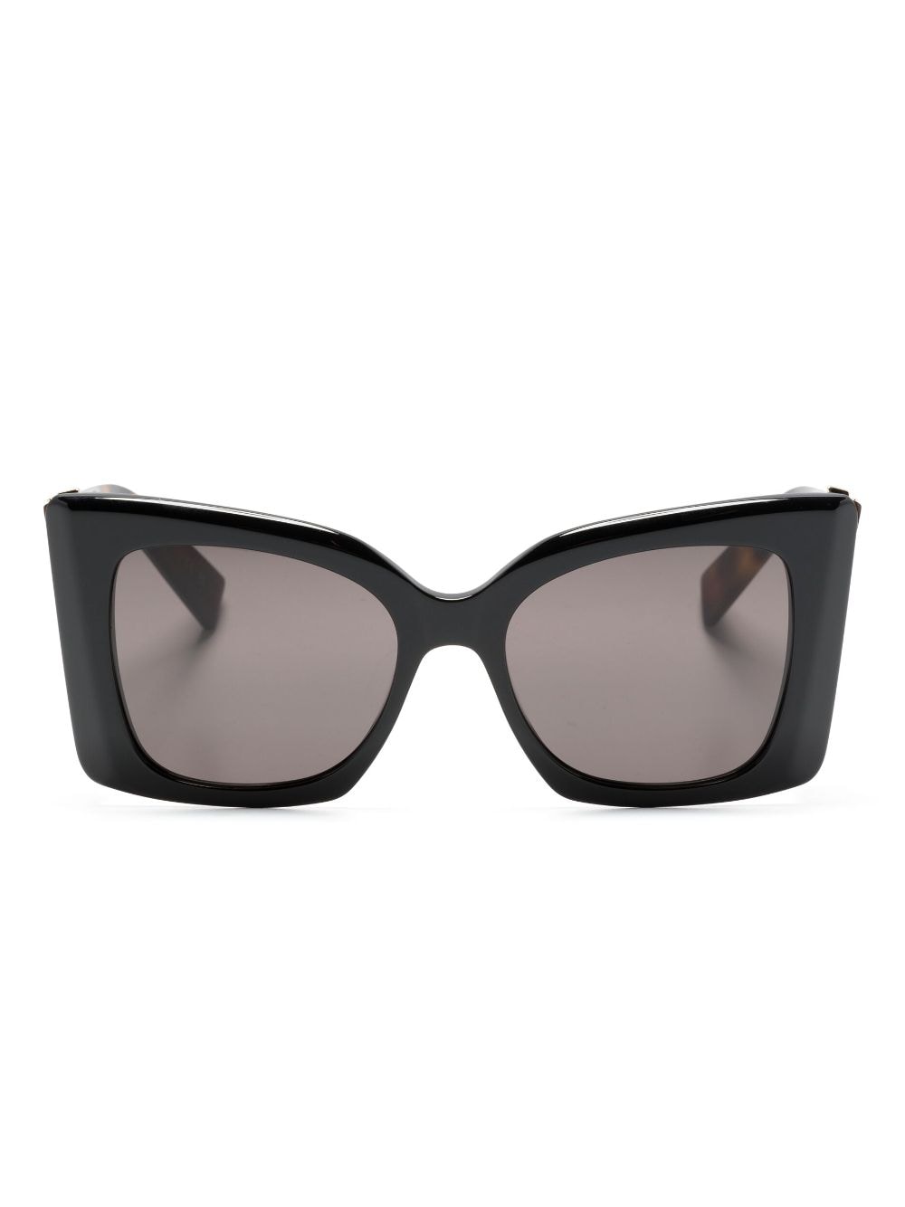 Saint Laurent Eyewear Blaze oversize-frame sunglasses - Black von Saint Laurent Eyewear