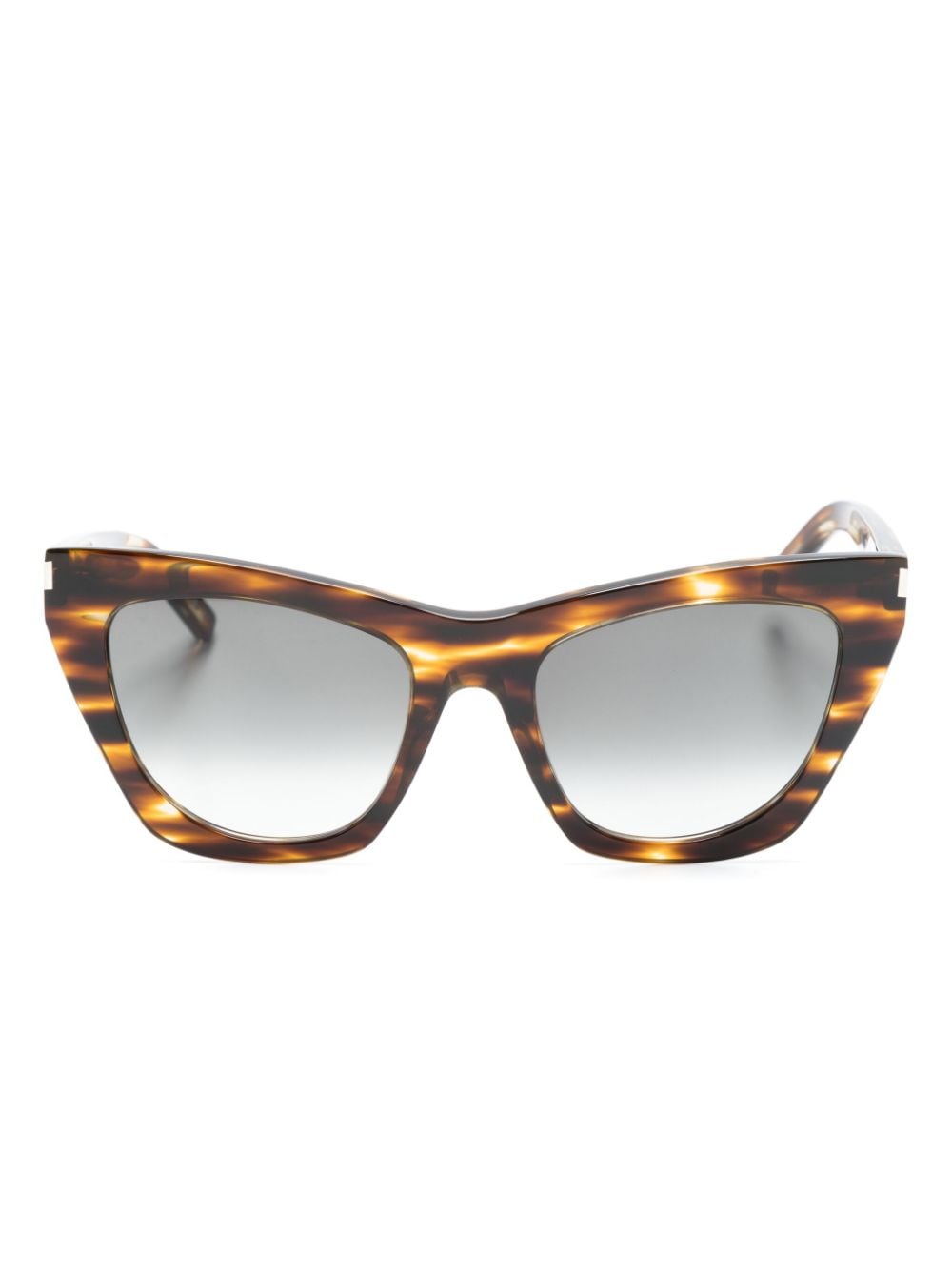 Saint Laurent Eyewear Kate cat-eye frame sunglasses - Brown von Saint Laurent Eyewear