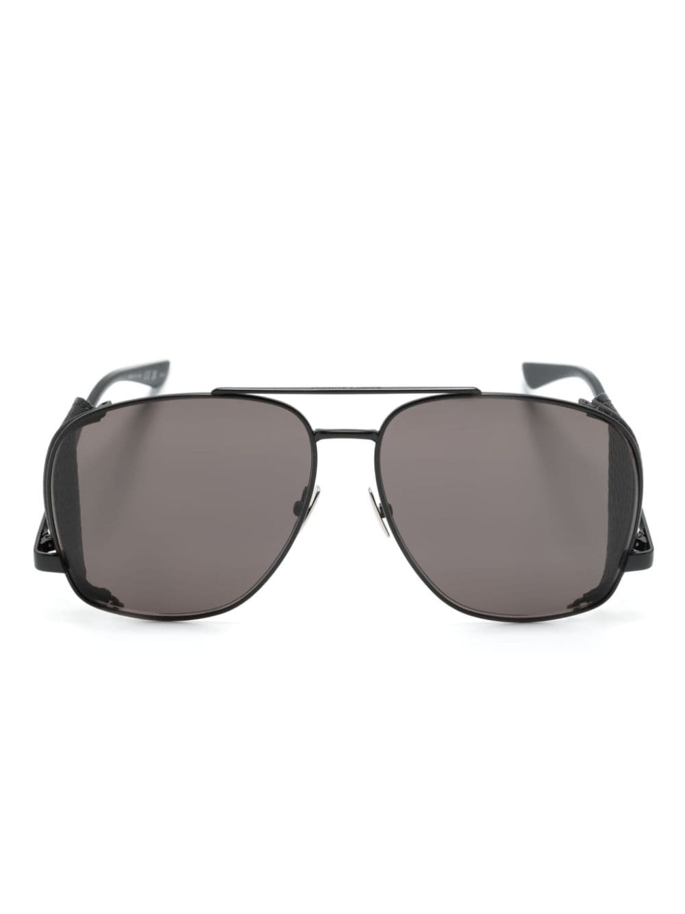 Saint Laurent Eyewear Leon pilot-frame sunglasses - Black von Saint Laurent Eyewear