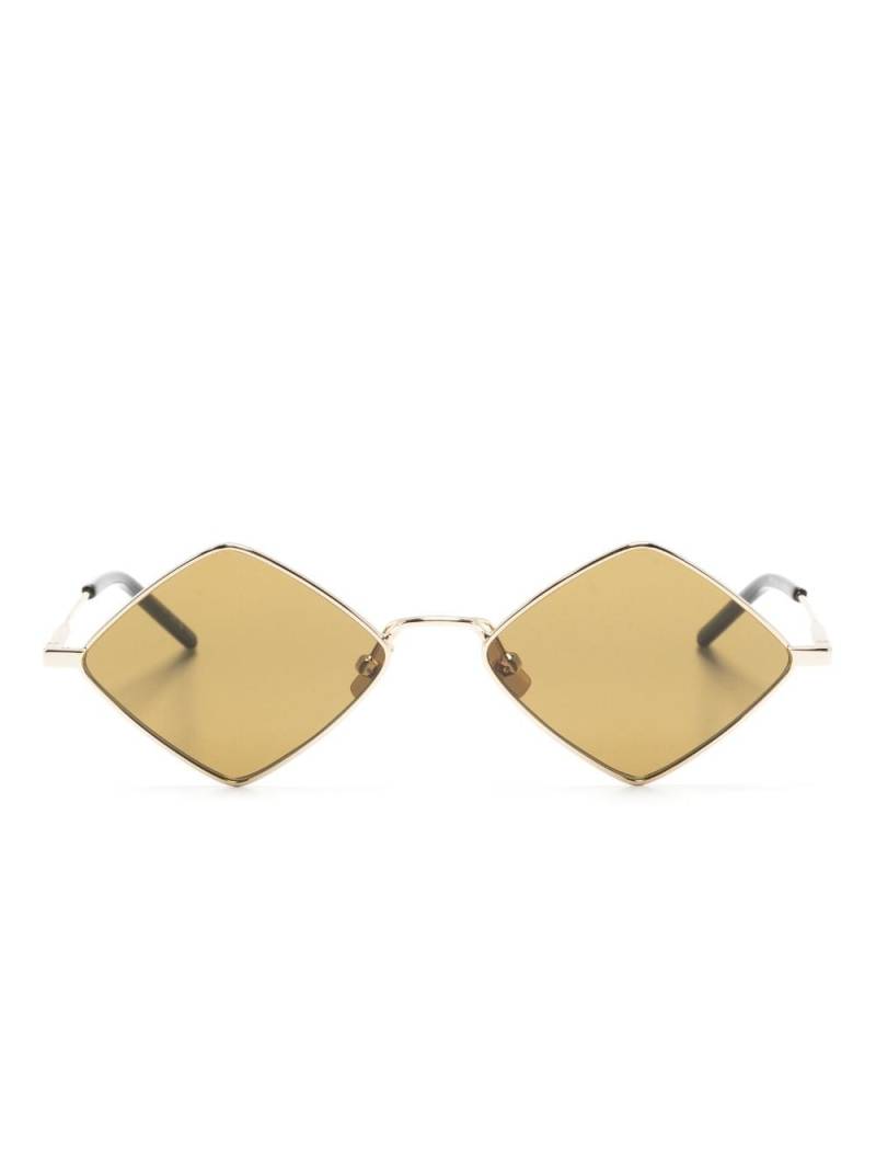 Saint Laurent Eyewear Lisa diamond-frame sunglasses - Gold von Saint Laurent Eyewear