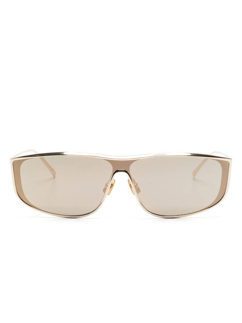 Saint Laurent Eyewear Luna pilot-frame sunglasses - Gold von Saint Laurent Eyewear