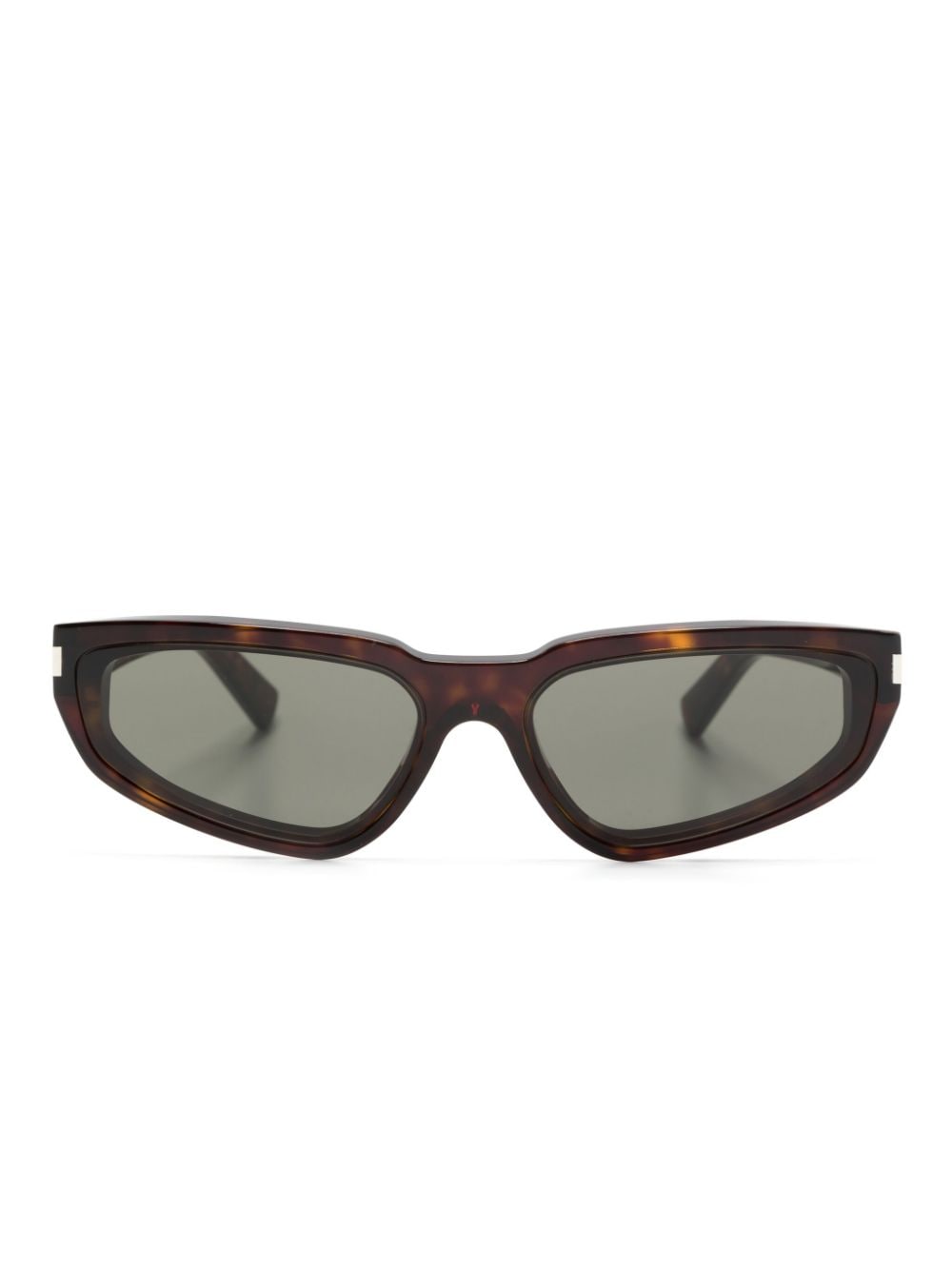 Saint Laurent Eyewear Nova tortoiseshell sunglasses - Brown von Saint Laurent Eyewear