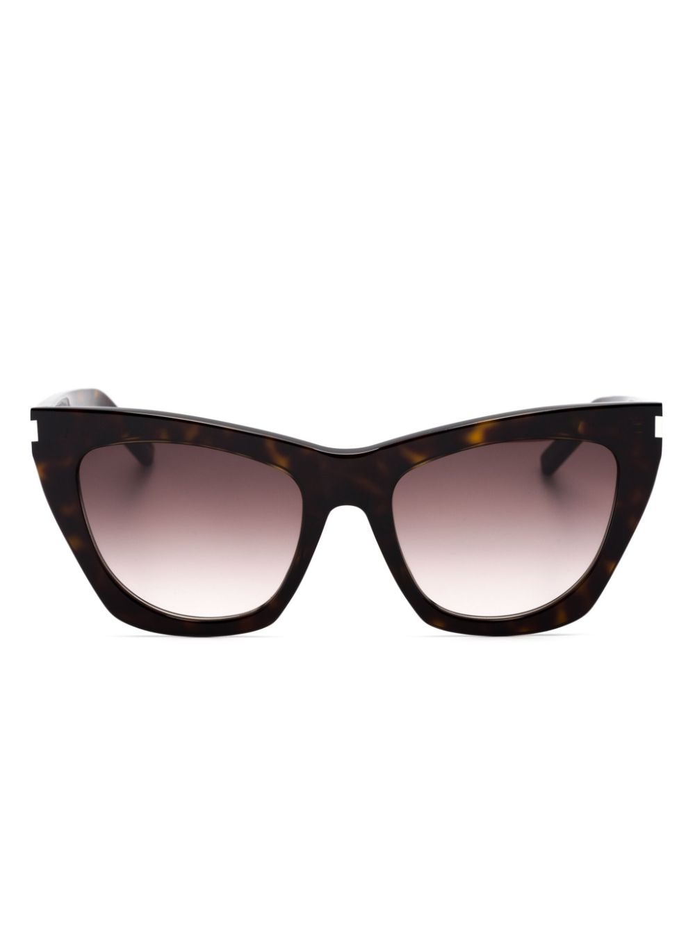Saint Laurent Eyewear SL 214 Kate cat-eye sunglasses - Brown von Saint Laurent Eyewear