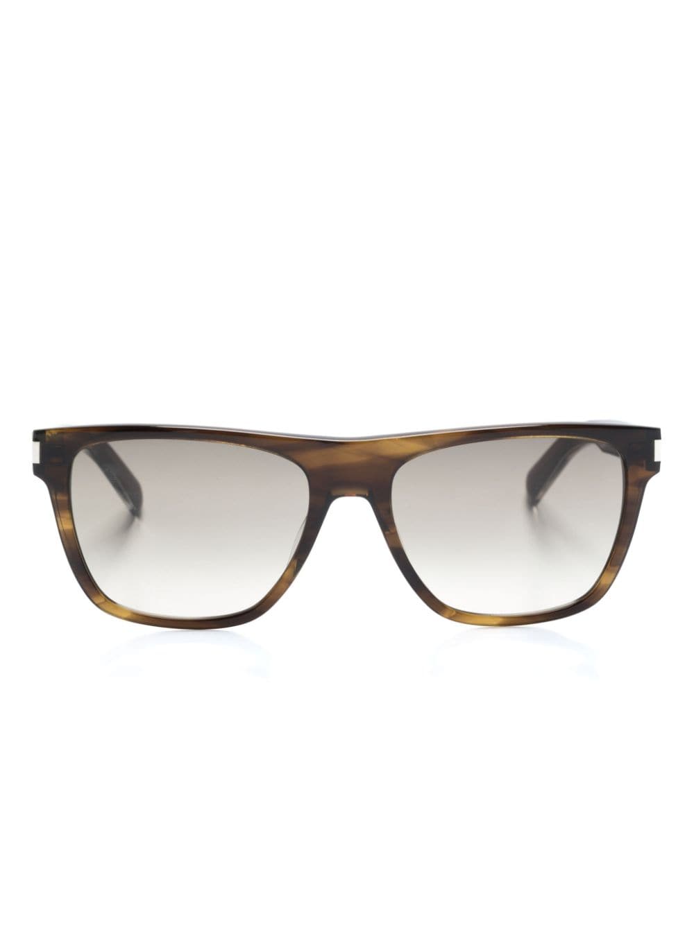 Saint Laurent Eyewear SL 402 square-frame sunglasses - Brown von Saint Laurent Eyewear