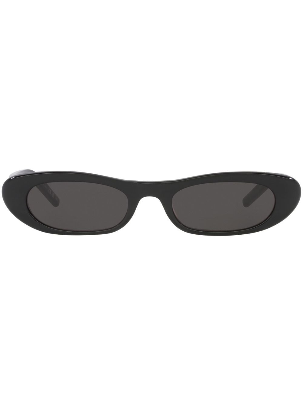 Saint Laurent Eyewear SL 557 slim oval sunglasses - Black von Saint Laurent Eyewear