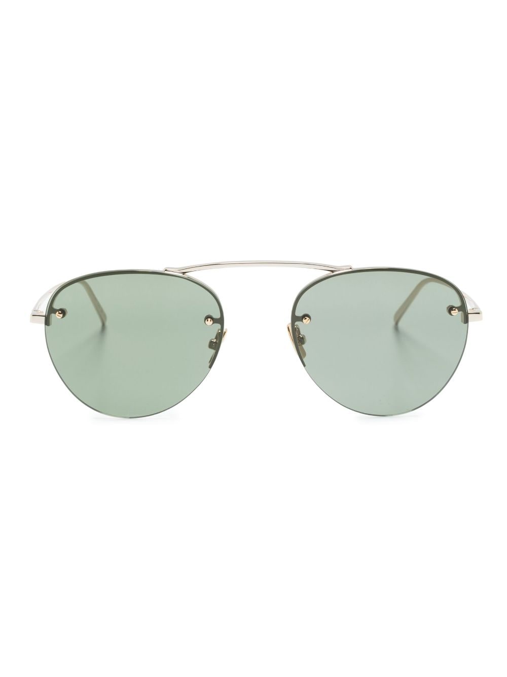 Saint Laurent Eyewear SL 575 round-frame sunglasses - Gold von Saint Laurent Eyewear