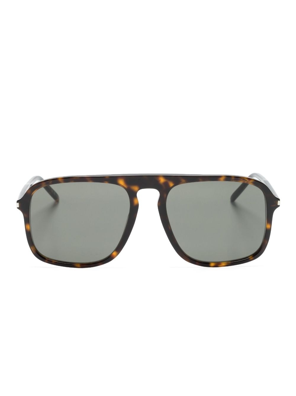Saint Laurent Eyewear SL 590 square-frame sunglasses - Brown von Saint Laurent Eyewear